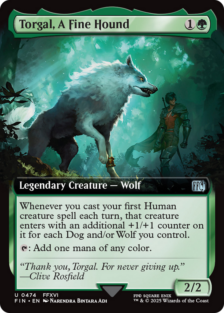 Torgal, A Fine Hound (Extended Art) [FINAL FANTASY] | Exor Games Summserside
