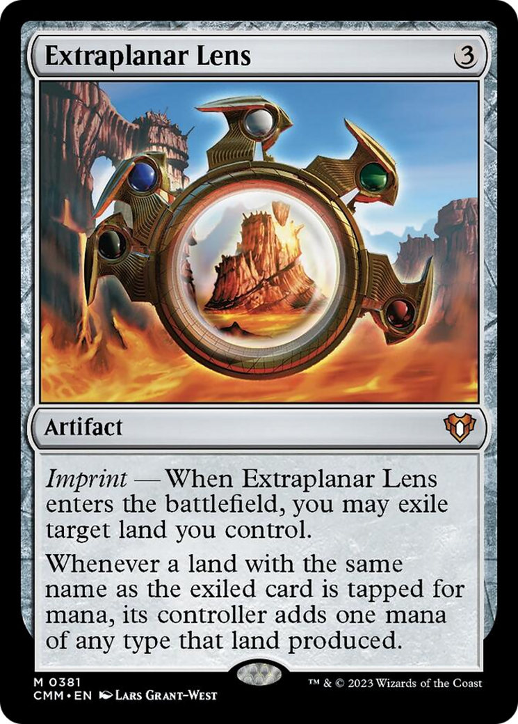 Extraplanar Lens [Commander Masters] | Exor Games Summserside