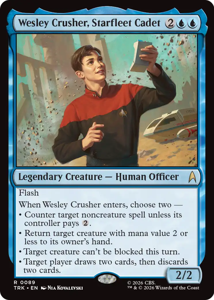Wesley Crusher, Starfleet Cadet [Star Trek] | Exor Games Summserside