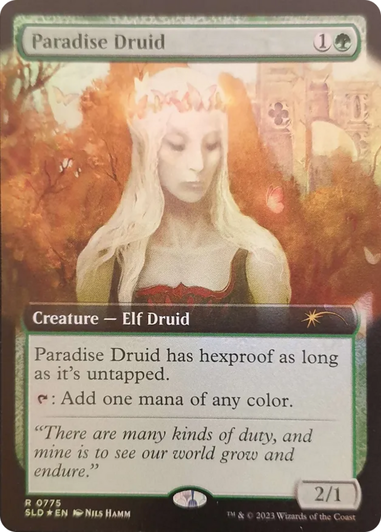 Paradise Druid (Extended Art) [Secret Lair Drop Series] | Exor Games Summserside