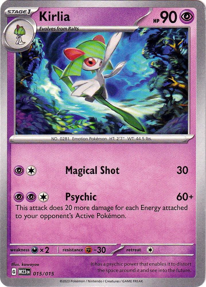 Kirlia (015/015) [McDonald's Promos: 2023 Collection] | Exor Games Summserside