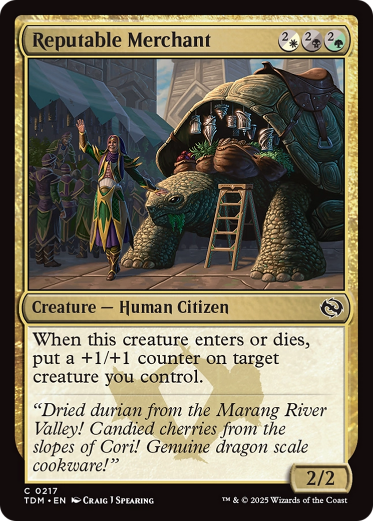 Reputable Merchant [Tarkir: Dragonstorm] | Exor Games Summserside