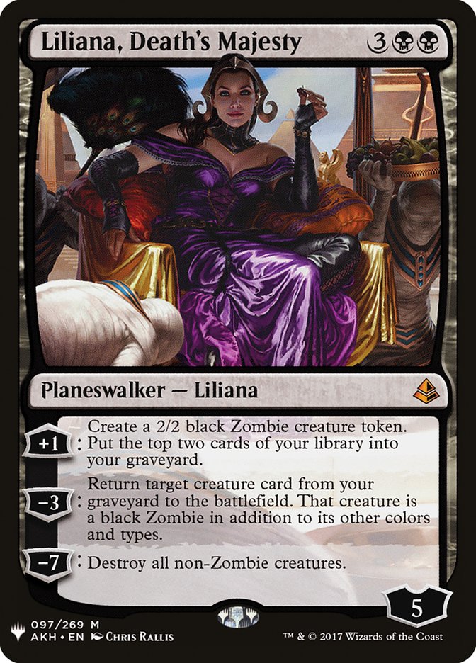 Liliana, Death's Majesty [The List] | Exor Games Summserside