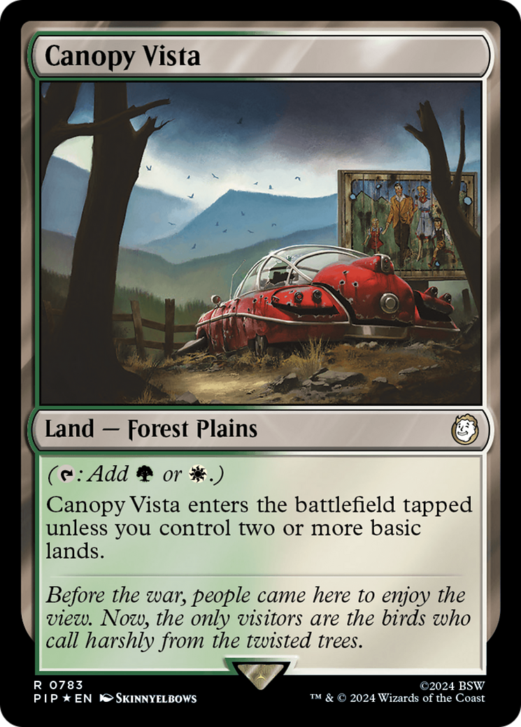 Canopy Vista (Surge Foil) [Fallout] | Exor Games Summserside