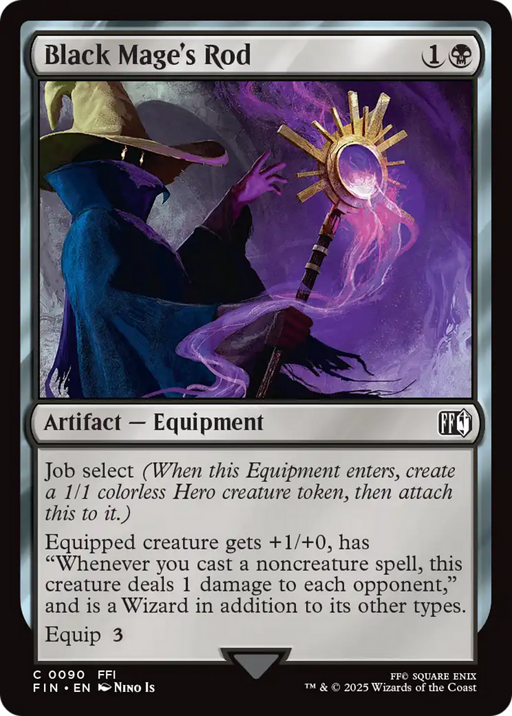 Black Mage's Rod [FINAL FANTASY] | Exor Games Summserside