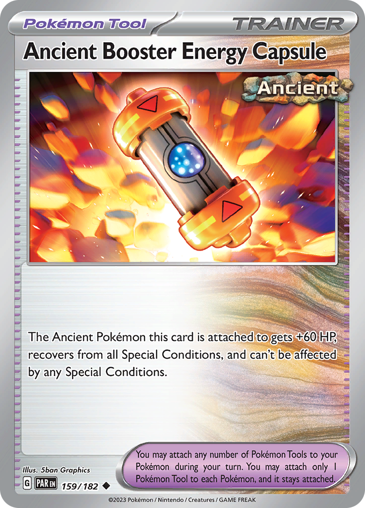 Ancient Booster Energy Capsule (159/182) [Scarlet & Violet: Paradox Rift] | Exor Games Summserside