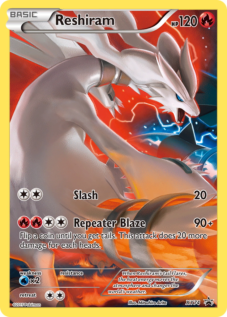 Reshiram (XY74) [XY: Black Star Promos] | Exor Games Summserside