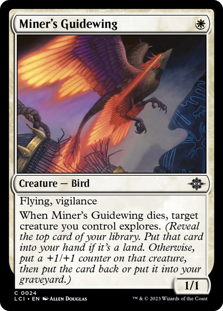 Miner's Guidewing [The Lost Caverns of Ixalan] | Exor Games Summserside