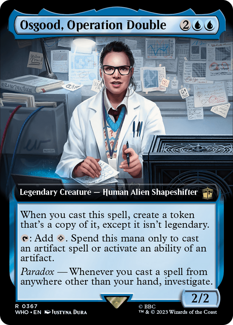 Osgood, Operation Double (Extended Art) [Doctor Who] | Exor Games Summserside