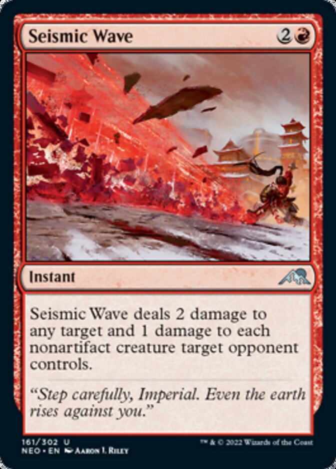 Seismic Wave [Kamigawa: Neon Dynasty] | Exor Games Summserside