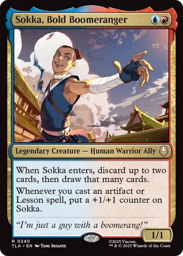Sokka, Bold Boomeranger [Avatar: The Last Airbender] | Exor Games Summserside