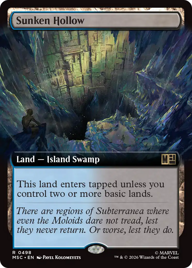 Sunken Hollow (Extended Art) [Marvel Super Heroes Commander] | Exor Games Summserside
