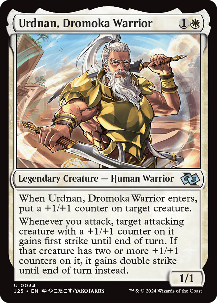 Urdnan, Dromoka Warrior (Anime) [Foundations Jumpstart] | Exor Games Summserside