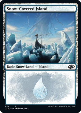 Snow-Covered Island [Jumpstart 2022] | Exor Games Summserside
