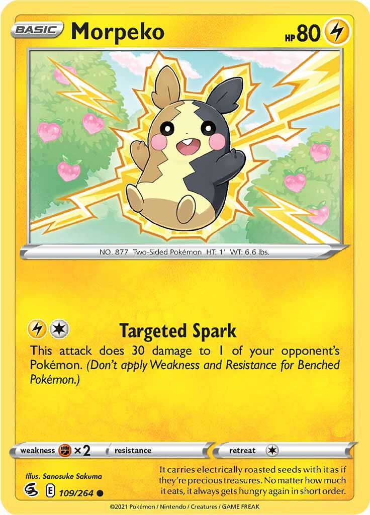 Morpeko (109/264) [Sword & Shield: Fusion Strike] | Exor Games Summserside