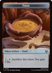 Food (0020) // Ally (0007) Double-Sided Token [Avatar: The Last Airbender Tokens] | Exor Games Summserside