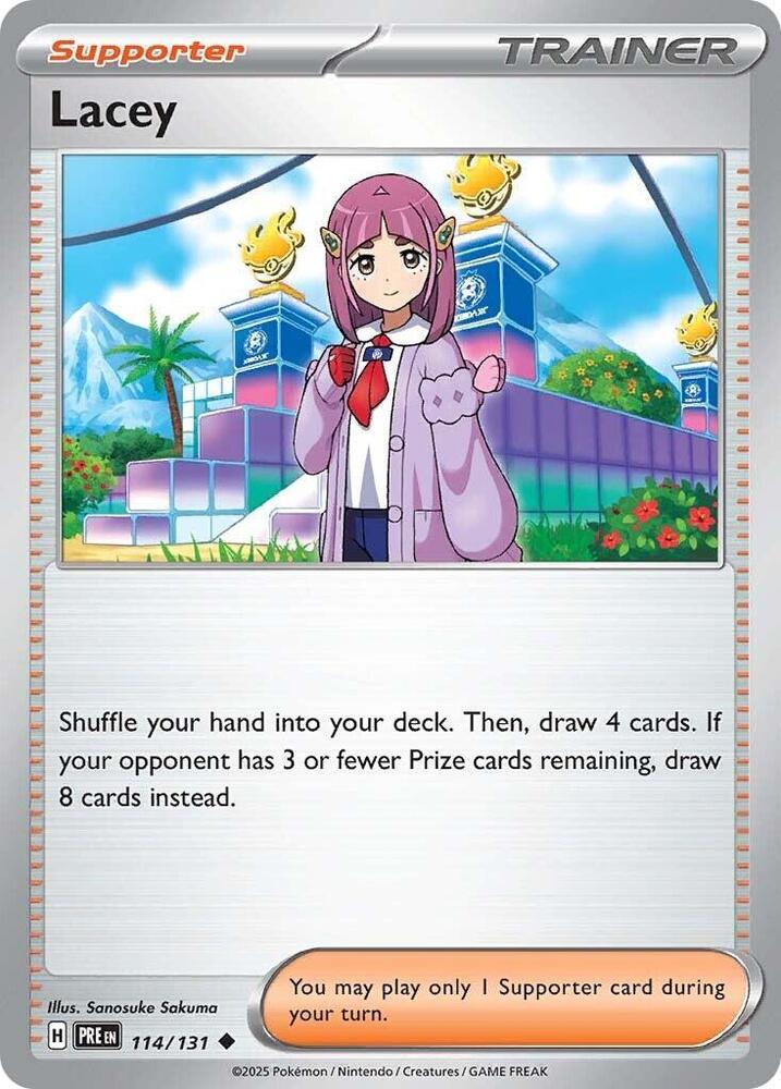 Lacey (114/131) [Scarlet & Violet: Prismatic Evolutions] | Exor Games Summserside