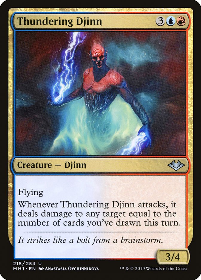 Thundering Djinn [Modern Horizons] | Exor Games Summserside