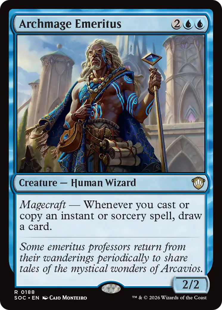 Archmage Emeritus [Secrets of Strixhaven Commander] | Exor Games Summserside