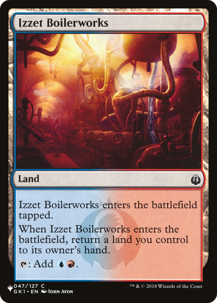 Izzet Boilerworks (GK1) [The List] | Exor Games Summserside