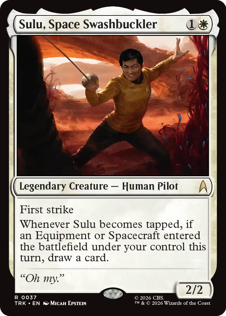 Sulu, Space Swashbuckler [Star Trek] | Exor Games Summserside