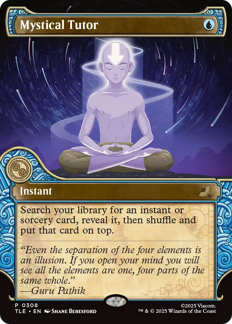 Mystical Tutor (Showcase) [Avatar: The Last Airbender: Eternal-Legal] | Exor Games Summserside