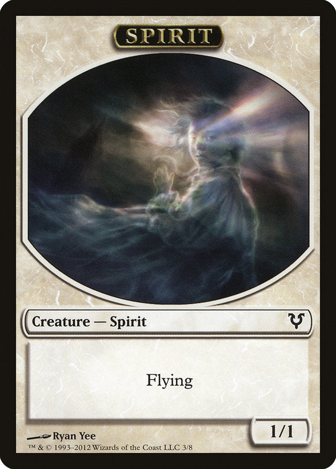 Spirit Token (3/8) [Avacyn Restored Tokens] | Exor Games Summserside
