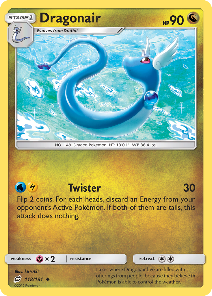 Dragonair (118/181) [Sun & Moon: Team Up] | Exor Games Summserside
