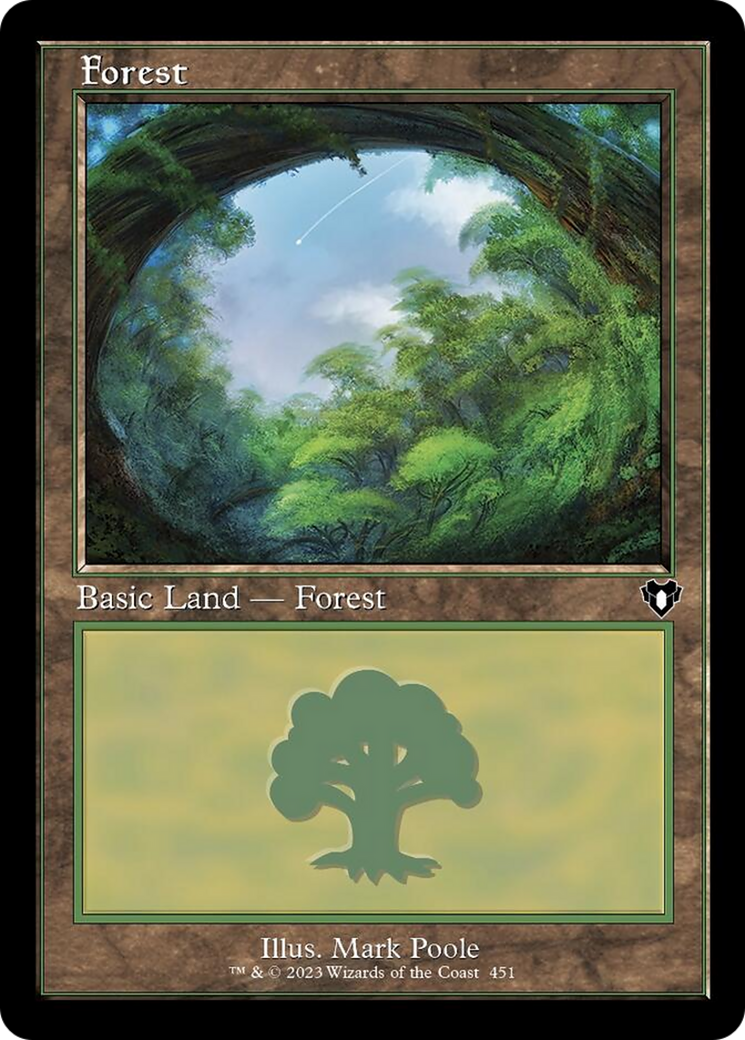 Forest (451) (Retro) [Commander Masters] | Exor Games Summserside