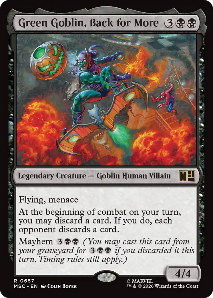 Green Goblin, Back for More [Marvel Super Heroes Commander] | Exor Games Summserside