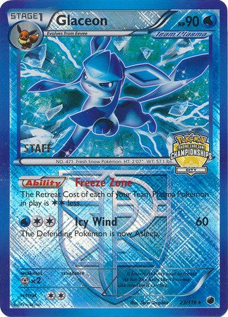 Glaceon (023/116) (City Championships) (Staff) [League & Championship Cards] | Exor Games Summserside