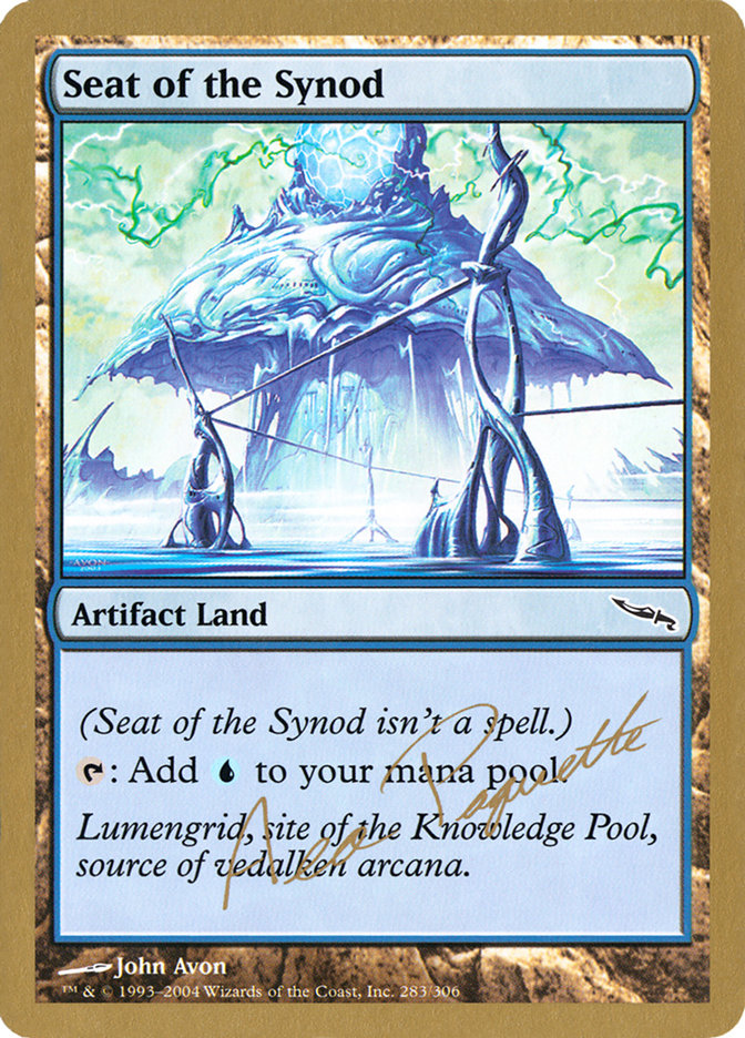 Seat of the Synod (Aeo Paquette) [World Championship Decks 2004] | Exor Games Summserside