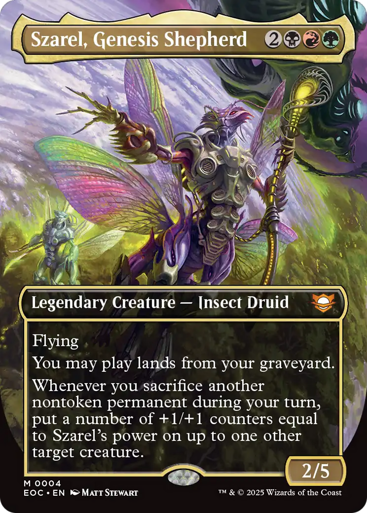 Szarel, Genesis Shepherd (Borderless) [Edge of Eternities Commander] | Exor Games Summserside