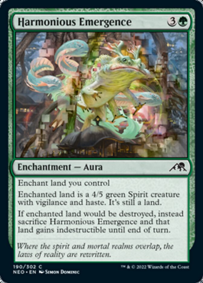 Harmonious Emergence [Kamigawa: Neon Dynasty] | Exor Games Summserside