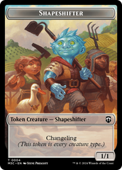 Shapeshifter (0004) // Copy Double-Sided Token [Modern Horizons 3 Commander Tokens] | Exor Games Summserside