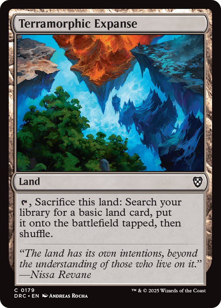 Terramorphic Expanse [Aetherdrift Commander] | Exor Games Summserside