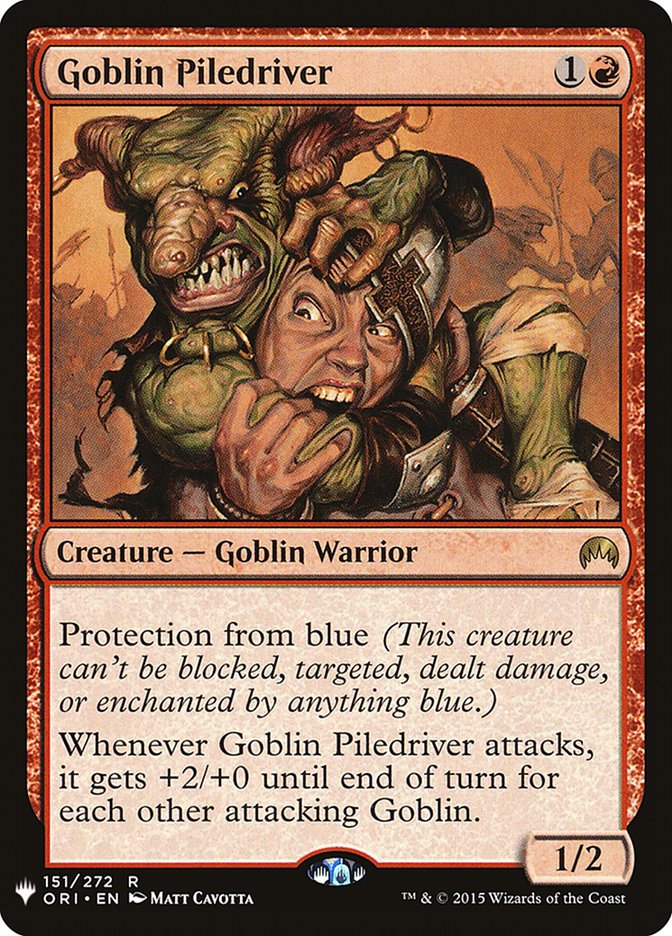 Goblin Piledriver [Mystery Booster] | Exor Games Summserside