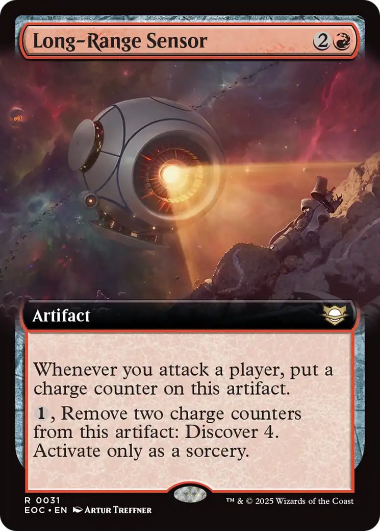 Long-Range Sensor (Extended Art) [Edge of Eternities Commander] | Exor Games Summserside