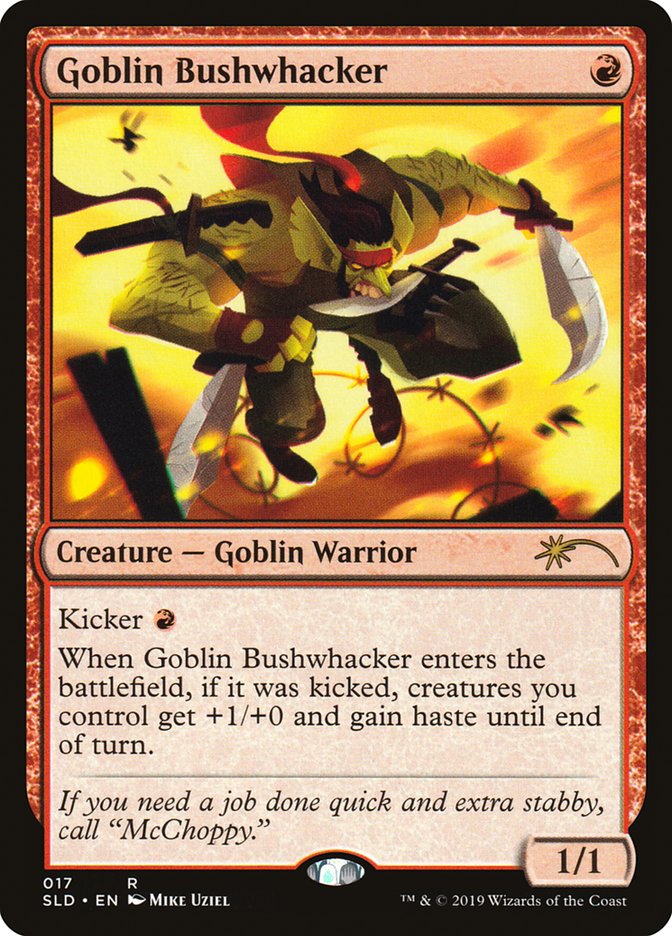 Goblin Bushwhacker [Secret Lair Drop Series] | Exor Games Summserside