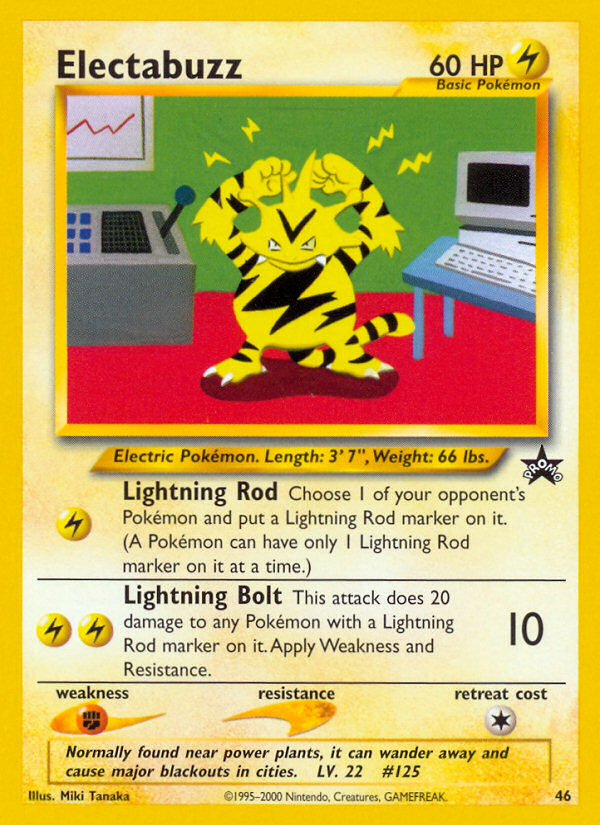 Electabuzz (46) [Wizards of the Coast: Black Star Promos] | Exor Games Summserside