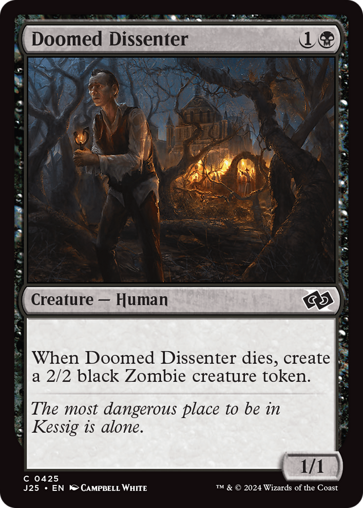 Doomed Dissenter [Foundations Jumpstart] | Exor Games Summserside