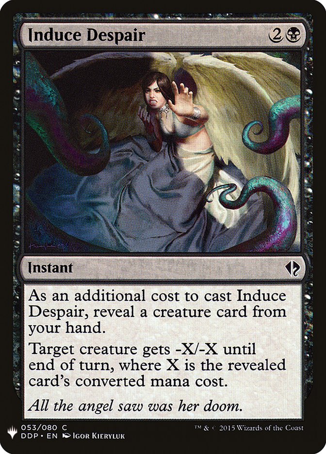 Induce Despair [Mystery Booster] | Exor Games Summserside