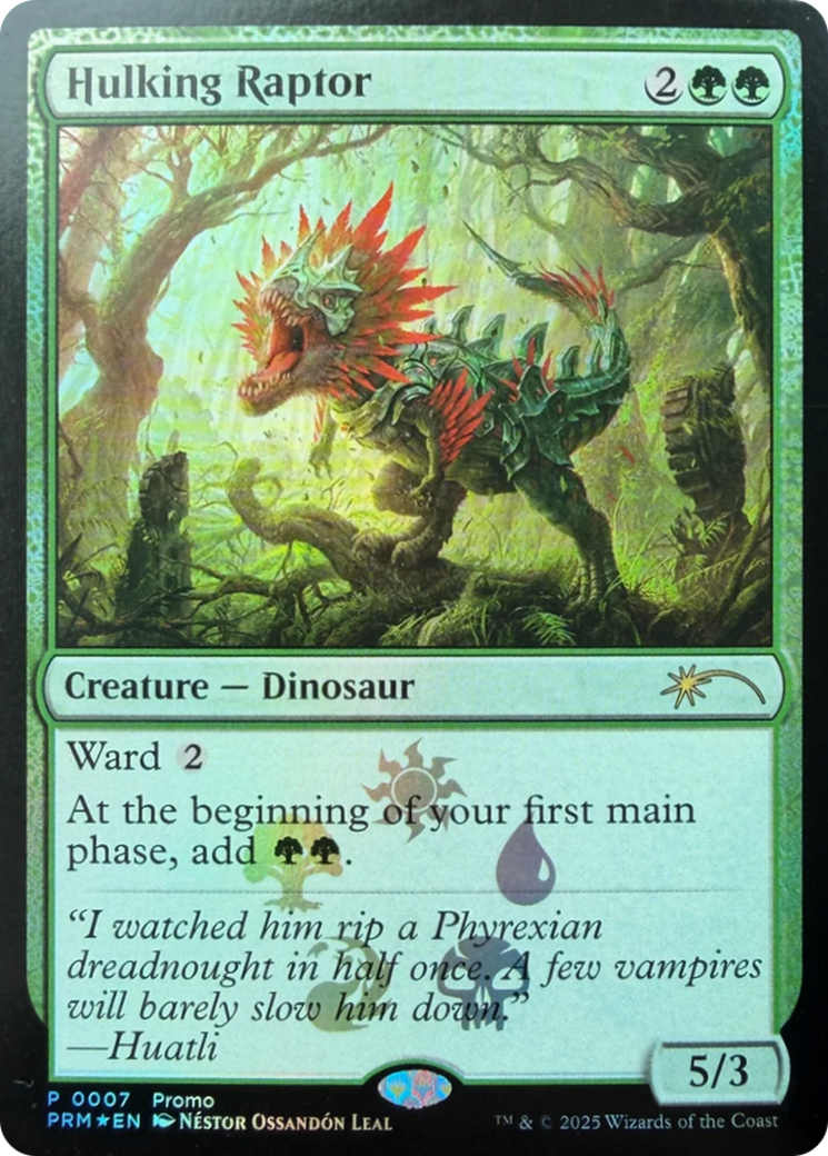 Hulking Raptor [Media Promos] | Exor Games Summserside