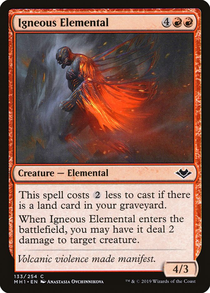 Igneous Elemental [Modern Horizons] | Exor Games Summserside