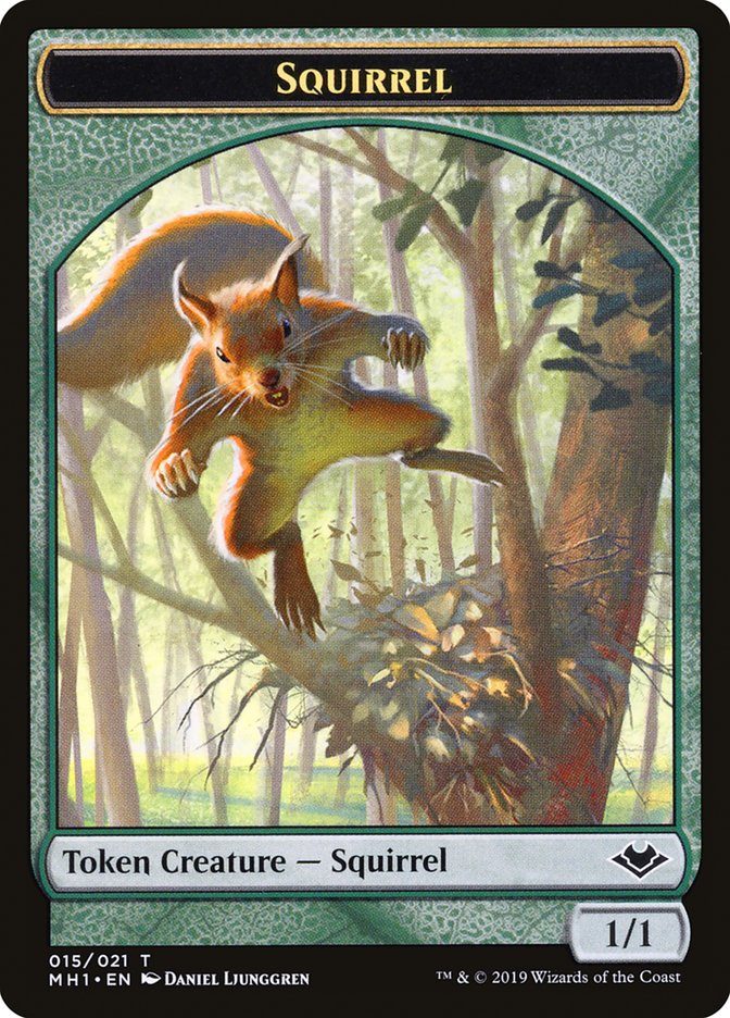 Illusion (005) // Squirrel (015) Double-Sided Token [Modern Horizons Tokens] | Exor Games Summserside