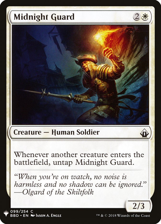 Midnight Guard [Mystery Booster] | Exor Games Summserside