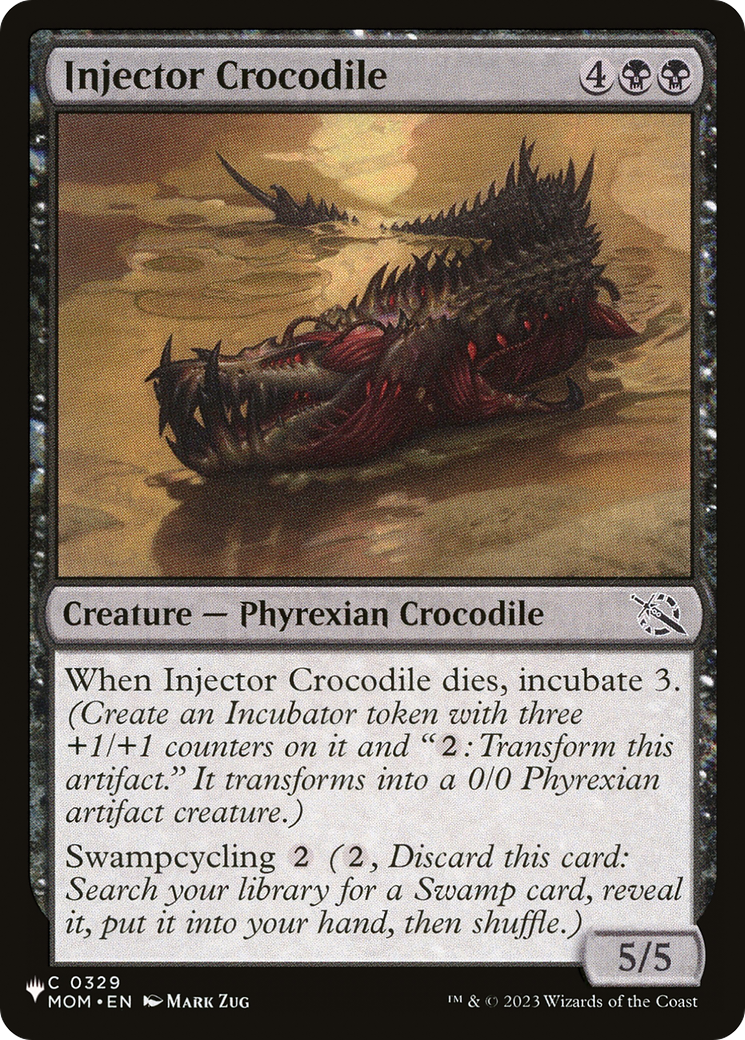 Injector Crocodile [The List] | Exor Games Summserside