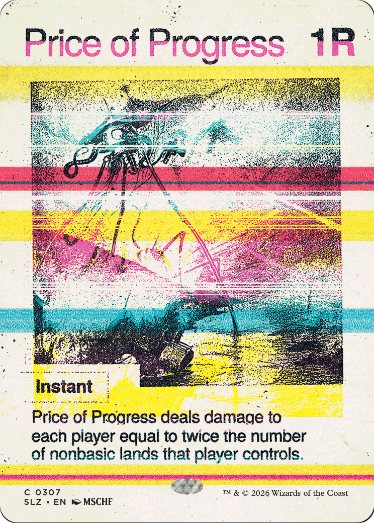 Price of Progress (0307) [Secret Lair x MSCHF: The Zeta Set] | Exor Games Summserside