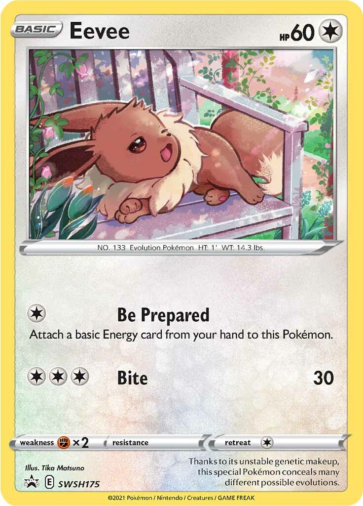 Eevee (SWSH175) [Sword & Shield: Black Star Promos] | Exor Games Summserside