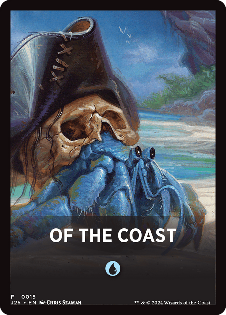 Of The Coast Theme Card [Foundations Jumpstart Front Cards] | Exor Games Summserside